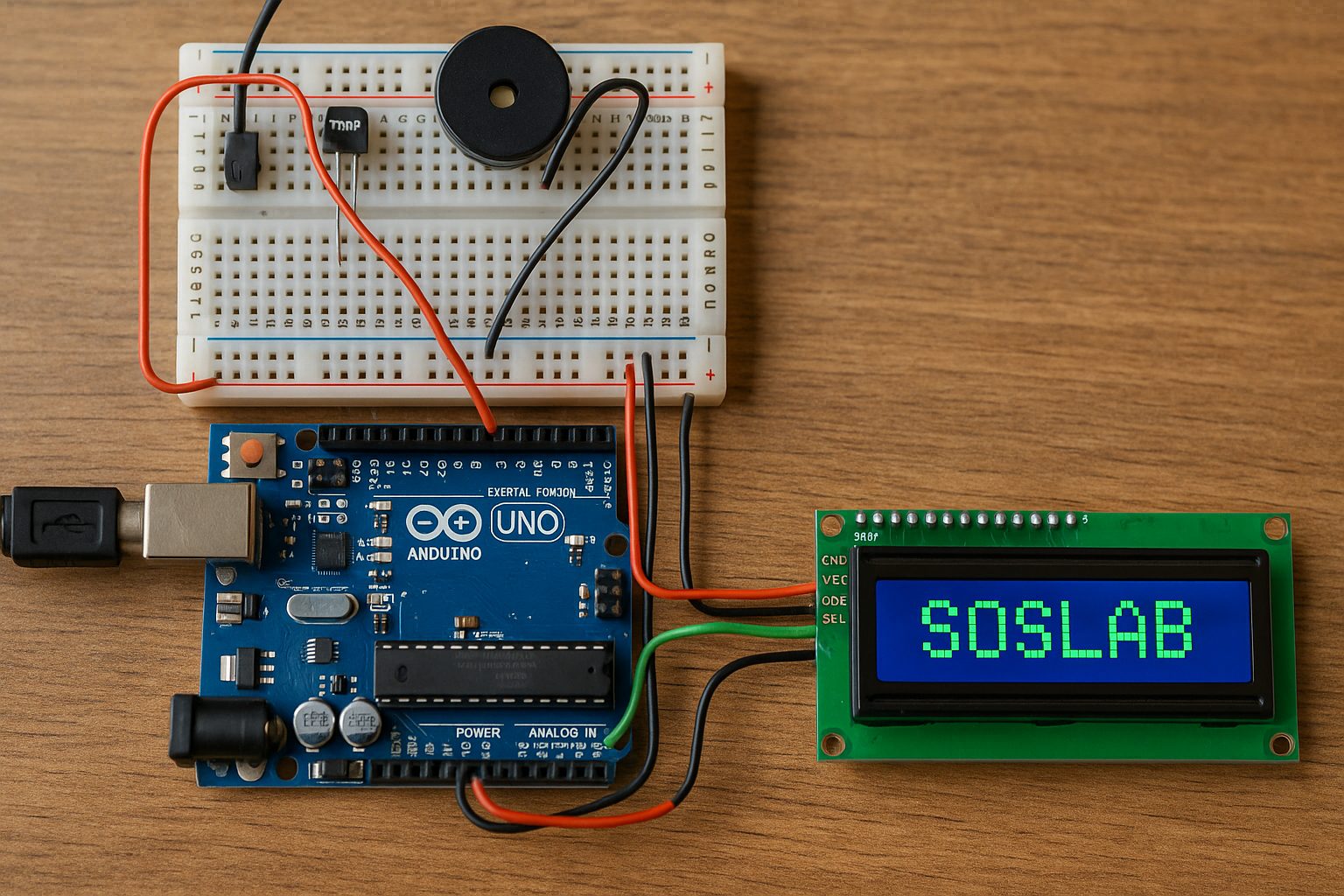 Arduino Tutorial: Temperature and Humidity Alert System with DHT11 Sensor and Buzzer