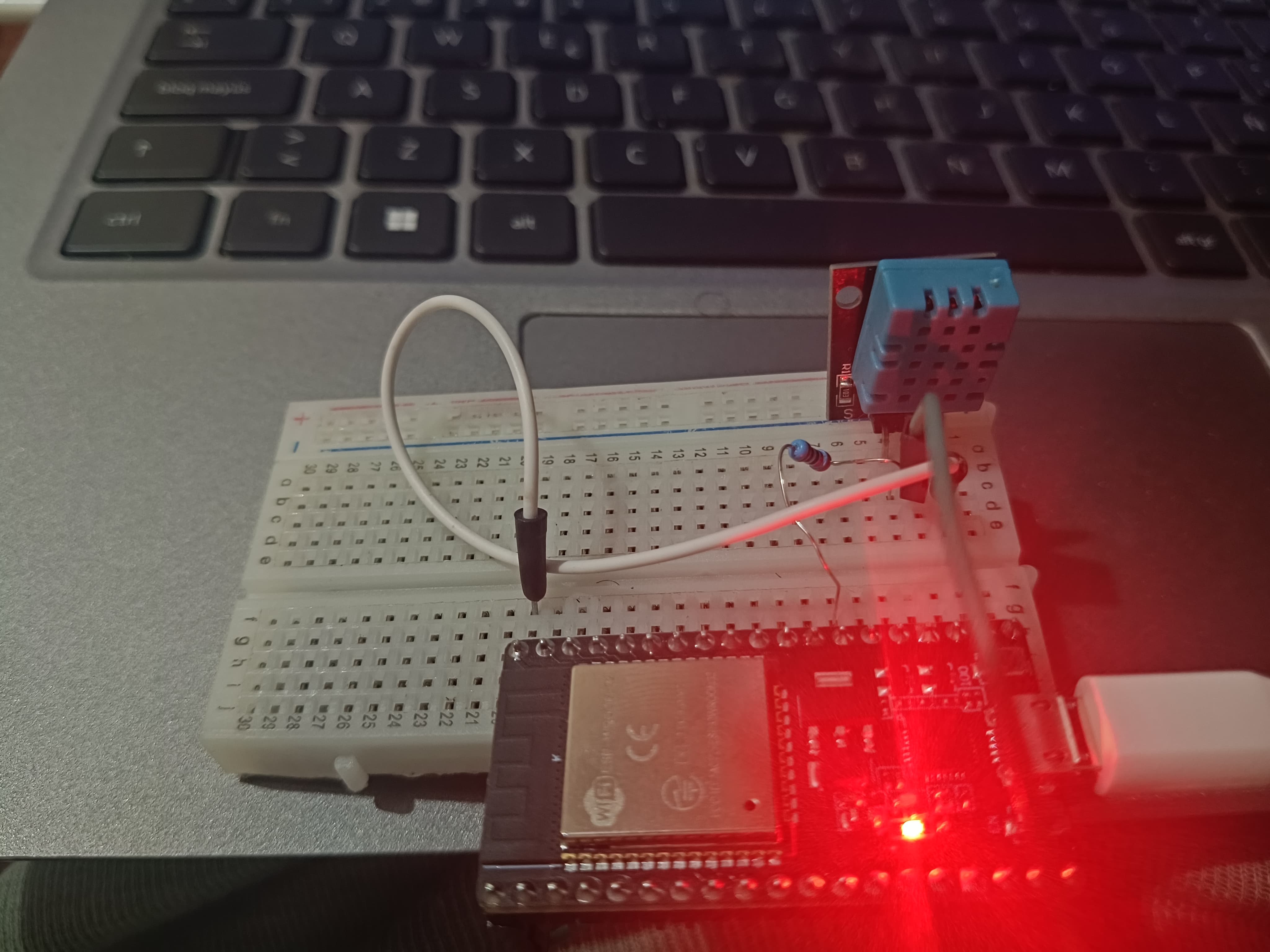 Connecting a DHT11 Sensor to Your ESP32 WROOM: A Beginner's Guide