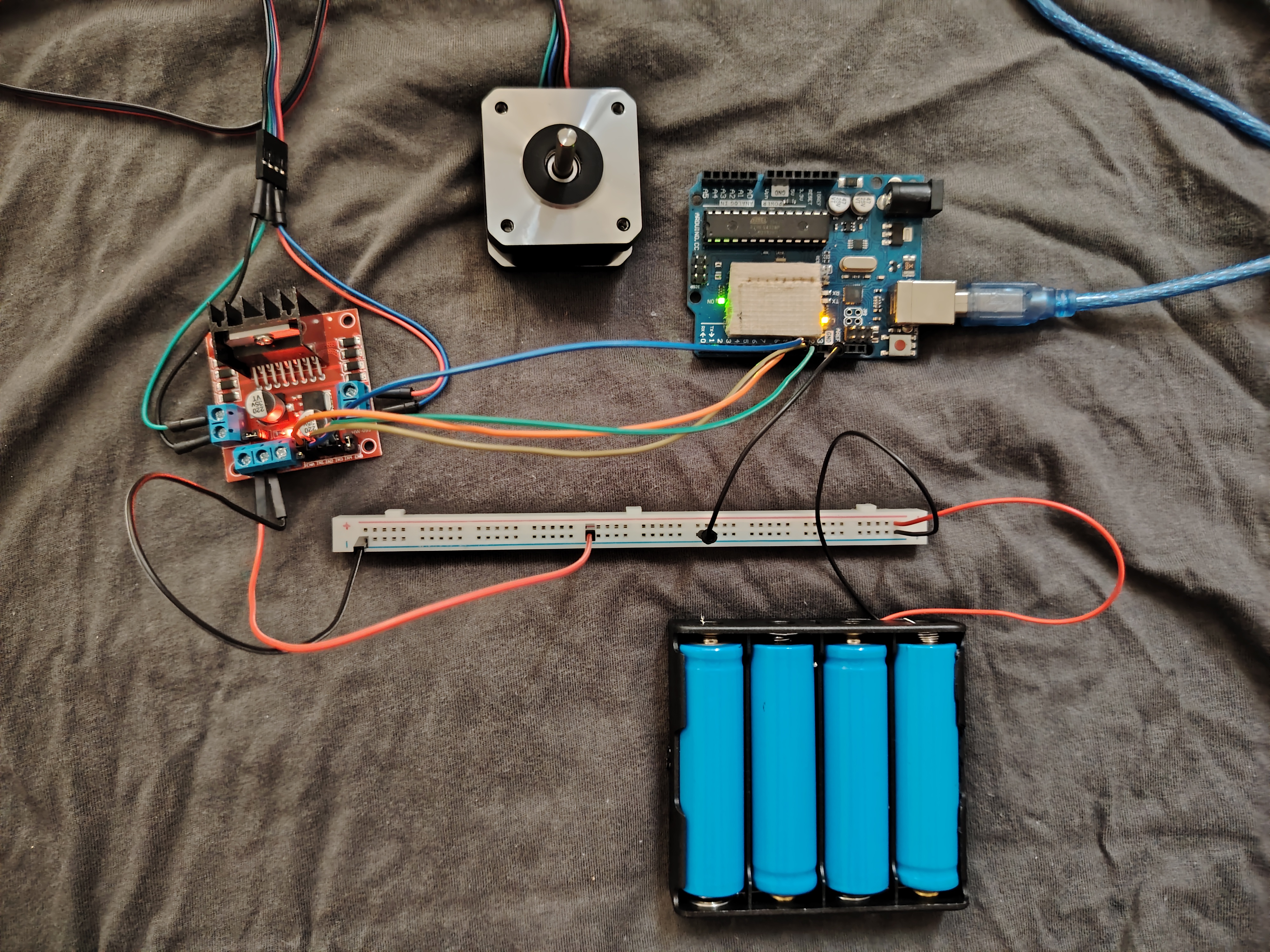 How to Use a Stepper Motor with an L298N Driver & Arduino